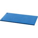 Trennstreifen-Folien, Polypropylen, unifarben, 100 Stück, blau