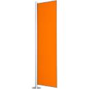 Trennwand, Silent Line Plus, 800 x 2000 mm, orange