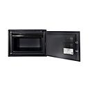 Tresor FRS 32, Feuerwiderstand LFS 60P nach EN 15659, Sicherheitsstufe S 2, Elektronikschloss, 1 ausziehbarer Fachboden, B 445 x T 425 x H 315 mm, graphitgrau RAL 7024