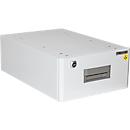 Treston ESD-ladeblok 30/15, 1 lade, 80% uittrekbaar, 10 kg draagvermogen, gepoedercoat, lichtgrijs RAL 7035