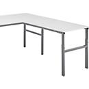 Treston Table d'extension angulaire TP 710K pour tables de travail Treston Série TP &amp; TPH, L 1000 x P 700 mm