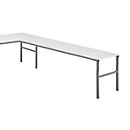 Treston Table d'extension angulaire TP 718K pour tables de travail Treston Série TP &amp; TPH, L 1800 x P 700 mm