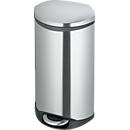 Tretabfalleimer Soft Close Edelstahl, 10 Liter