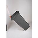 Tretabfallsammler aus Polyethylen 90 l, grau