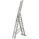 TRIBILO Vielzweckleiter, 3 x 10 Sprossen