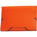 Trieur éventail Daily Easy Kolma, A4, KolmaFlex, 13 compartiments, rouge