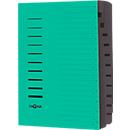 Trieur PAGNA, pour format A4, 12 parties, comprimé, 5 p., vert