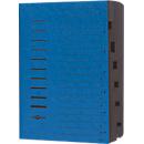 Trieur PAGNA, pour format A4, 7 parties, comprimé, 5 p., bleu