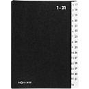 Trieur PAGNA, pour format A4, numérique, 31 compartiments, Carton Manila, noir