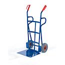 Trolley for tyres, solid rubber, ø 250 x 60 mm