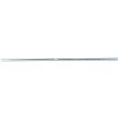 Tube rond en aluminium pour système de rail d'échelle à étagères STABILO® Professional, 3000 mm de long, Ø 30 mm, anodisé