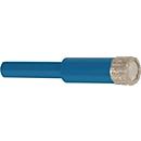 TYROLIT tegelboor DDT, Ø 8 mm, werklengte 80 mm, HEX, paraffinevulling, vacuümgesoldeerde diamantboor