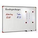 Ultradex Einsatz-Whiteboard, Hoch-/Querformat, B 900 x H 600 mm, magnethaftend, Emaille/Aluminium, silber/weiß