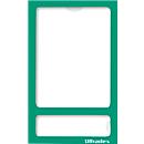 Ultradex fotokader, magnetisch, transparant petfolie, voor A5, groen, 5 stuks