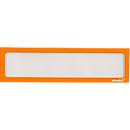 Ultradex insteekhoes, magnetisch, voor opschriften, B 312 x H 60 mm, A3, oranje