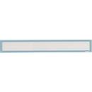 Ultradex insteekhoes, magnetisch, voor opschriften, B 435 x H 60 mm, A2, grijs, 5 stuks