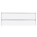 Ultradex Topper, für Ultradex Stellwände, magnethaftend, beschriftbar, L 1500 x B 300 mm, Emaille, silber