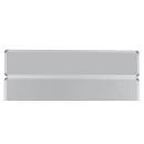 Ultradex Topper, für Ultradex Stellwände, magnethaftend, L 1500 x B 300 mm, Stahl, weißaluminium RAL 9006
