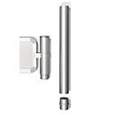 Ultradex Topperrohr, für Ultradex Stellwand-Standrohre, Ø 40 x L 500 mm, Aluminium, silber