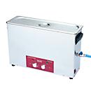 Ultrasoon reiniger EMAG Emmi® H 120, rvs, 9 l, met tijdschakelaar, afvoer & verwarming