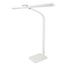 UNILUX LED-Tischleuchte Strata Base, Weiss, 66 cm, dimmbar, Fernbedienung, USB