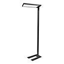 UNILUX VERSUS Lampadaire LED, noir, 8150 lumens, intensité lumineuse variable, indirect &amp; direct, commande tactile