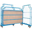 Universal enclosure type 2000, without front wall, lacquered