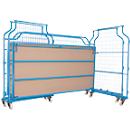 Universal enclosure type 2400, without front wall, lacquered