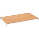 Universal hard fibre tray for plug-in shelving, W 1000 x D 400 mm