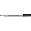 Universal marker pen, M, WS, black, 10 pieces