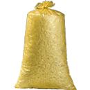 Universal rubbish bags HDPE, 70 litres, yellow, 250 pieces