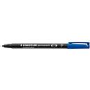 Universele stift STAEDTLER Lumocolor,, F, WF, blauw, 10 st.