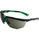UNIVET Schutzbrille 5X1030005, EN 166, EN 170, EN 172 FT KN, einstellbare Bügel, SoftPad Technologie, ca. 28 g