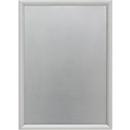 Update Display Brandwerend klikraam, DIN A1, 25 mm profiel, voor wandmontage, B1-gecertificeerde beschermfolie, aluminium, zilver