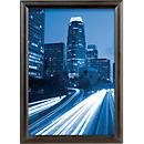 Update Display EasyFix-Klapprahmen, DIN A0, 25 mm Profil, Gehrung, selbstklebend, Wandmontage, tiefschwarz RAL 9005