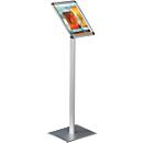 Update Display Panneau d'information Rondo, DIN A3, cadre pliable 25 mm, format vertical ou horizontal, argenté