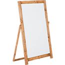 Update Display Tableau d'information FLOOR, magnétique, tableau blanc, support dorsal rabattable, bois de pin, 440 x 770 mm