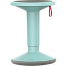 UPis1 height adjustable stool, Ø 330 x H 450 - 630 mm, pastel turquoise