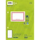 Ursus Ringbuchblock Green, DIN A5, liniert, 100 Blatt
