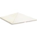 V-Part Couvercle pour cendrier-poubelle Pyramide, fermé, forme pyramidale, inox, L 365 x P 345 x H 95 mm, inox