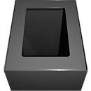V-Part Couvercle pour système de tri des déchets modulaire 60 L, acier peint par poudrage, L 255 x P 330 x H 20 mm, gris foncé