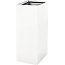 V-Part Modulares Abfalltrennsystem, 60 Liter, pulverbeschichteter Stahl, B 263 x T 335 x H 700 mm, weiß