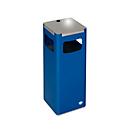 VAR WSG 25R Kringloopmateriaalverzamelaar, 22 l, stalen binnenemmer, metalen handvat, blauw