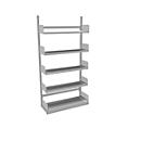 Variabo Freiarmregal, Grundfeld, einseitig, 300 mm Fachbodentiefe, 1000 x 2000 mm