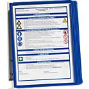 VARIO® WALL 5 wandhouder-set incl. displaysystemen, blauw