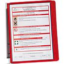 VARIO® WALL 5 wandhouder-set incl. displaysystemen, rood