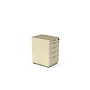 Vaste container NEVADA, B 430 x D 600 x H 740 mm, ahorn-decor