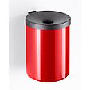 Veiligheidsasbak, H 250 x ø 180 mm, rood