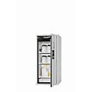 Veiligheidskast type 90 asecos S-CLASSIC-90, scharnierende deur met deurstop, rechtsscharnier, vooraan lichtgrijs, B 596 x D 616 x H 1298 mm