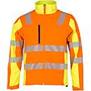 Veiligheidskleding-softshell jack "Robin", oranje/geel, L